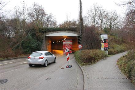 Pfeilerstr (B 3)/Bürgerzentrumtunnel re, 76646, Bruchsal